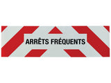 ADHESIF ARRETS FREQUENTS
