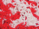 CHAINE 5 METRES ROUGE ET BLANC