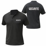 POLO NOIR SECURITE