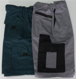 SHORT GRIS NOIR