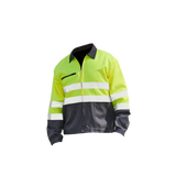 VESTE HAUTE VISIBILITE GRIS / JAUNE