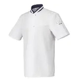 VESTE HYLO COL MAO BLANC/MARINE