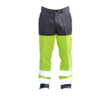 PANTALON HAUTE VISIBILITE GRIS JAUNE