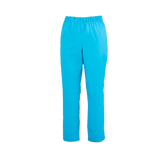 PANTALON TURQUOISE ELASTIQUE