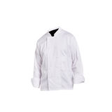 VESTE CUISINE BLANCHE MANCHES LONGUES